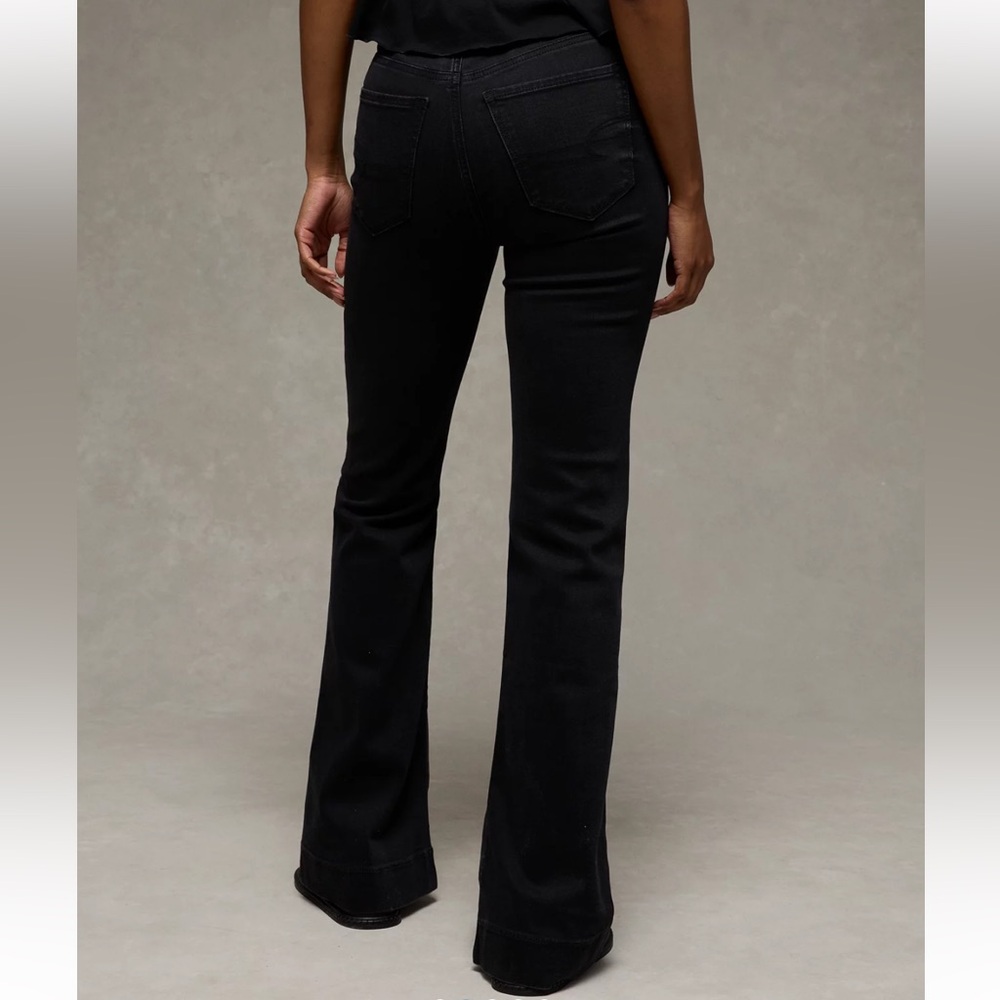🎉 AE High Rise Split Flare Sz 6L - Picture 2 of 7